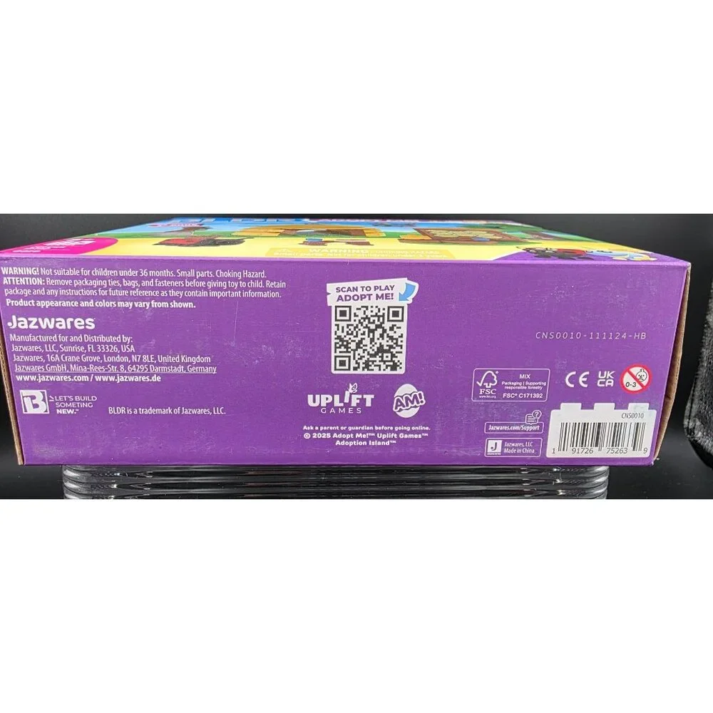 BLDR Adopt Me Coffee Shop 225pcs 0010 Jazwares Building Set Game